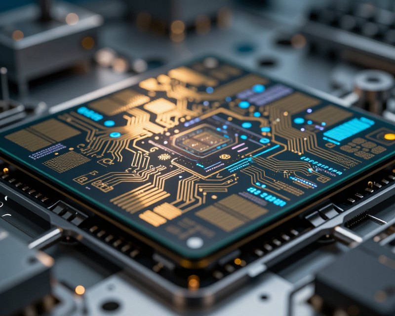 Futuristic Semiconductor Concept
