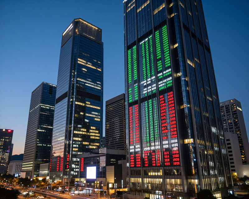 Financial District Night View