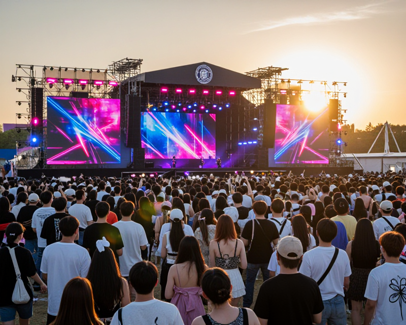 Global K-pop Festival Atmosphere