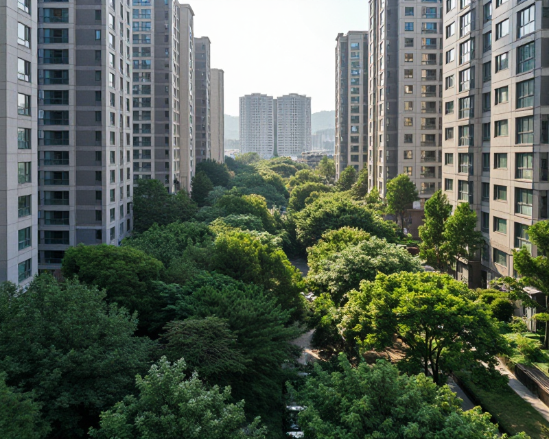 Korean Urban and Greenbelt Landscape