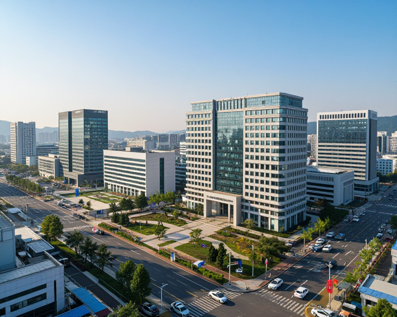 Modern South Korean Urban Landscape