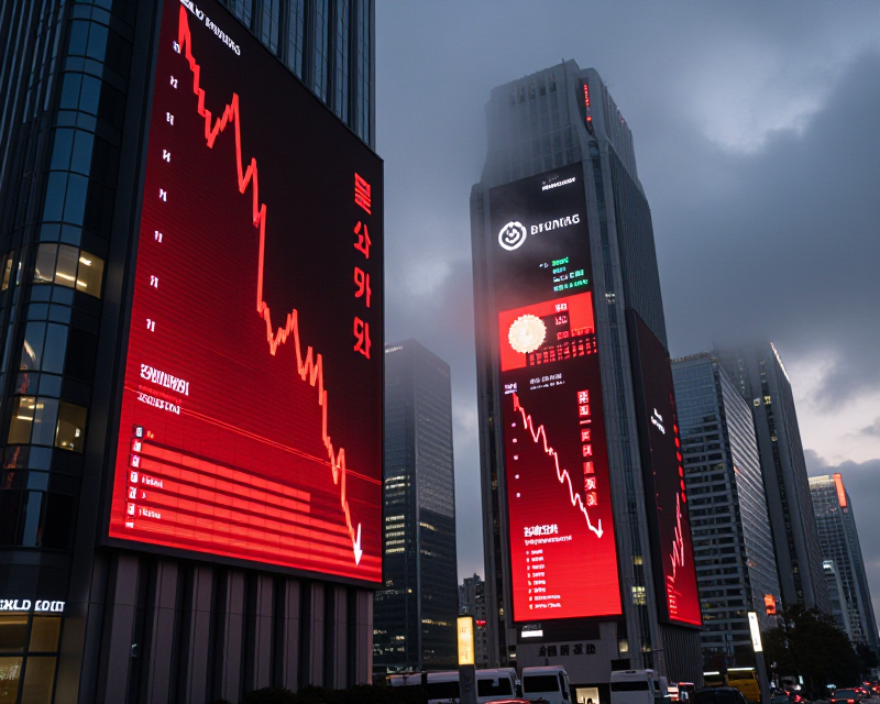 Seoul Financial District Gloom