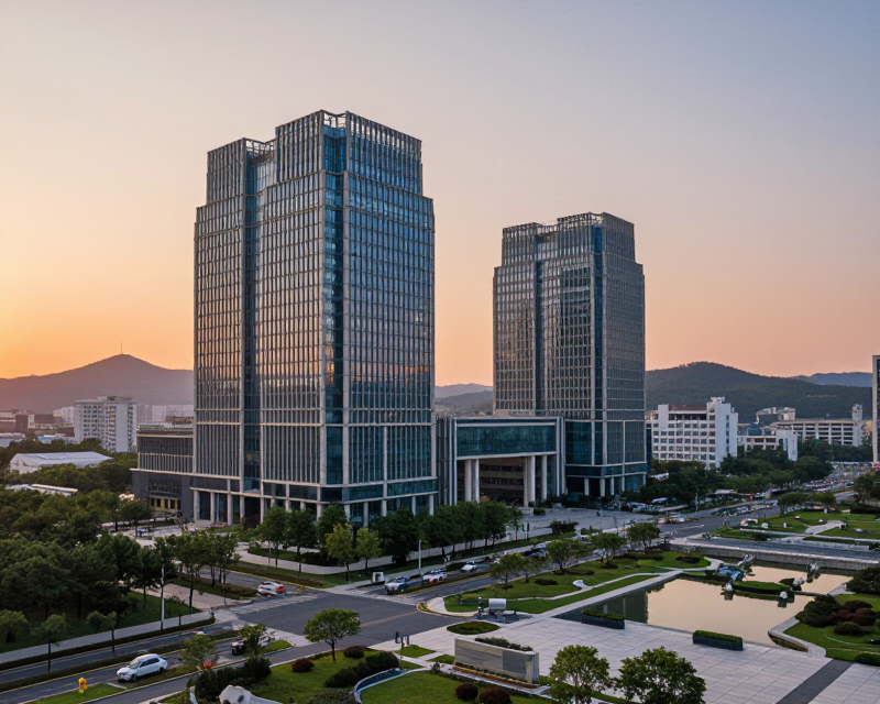 Sejong Government Complex Sunset