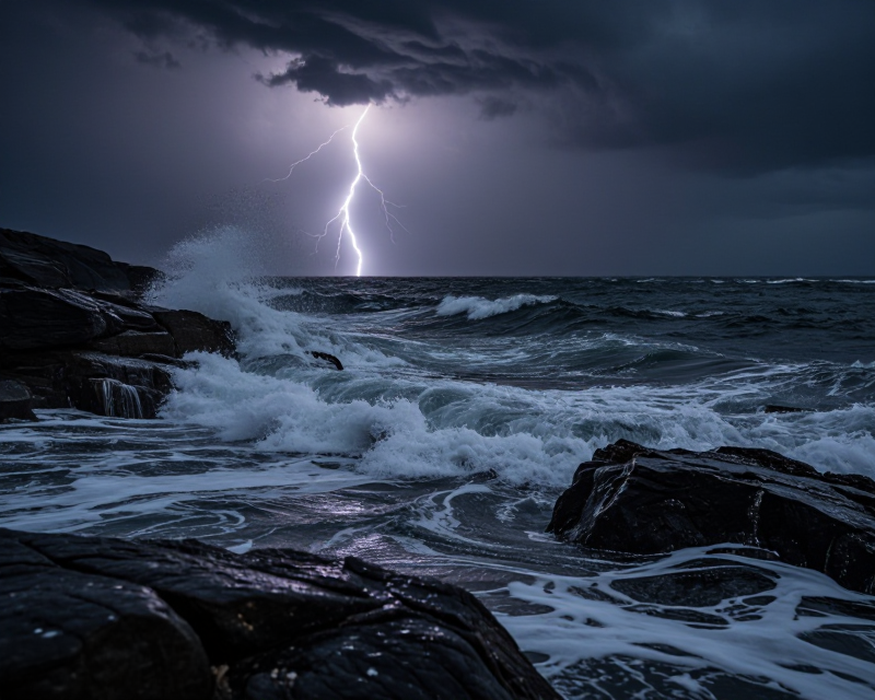 Dramatic Sea Scene