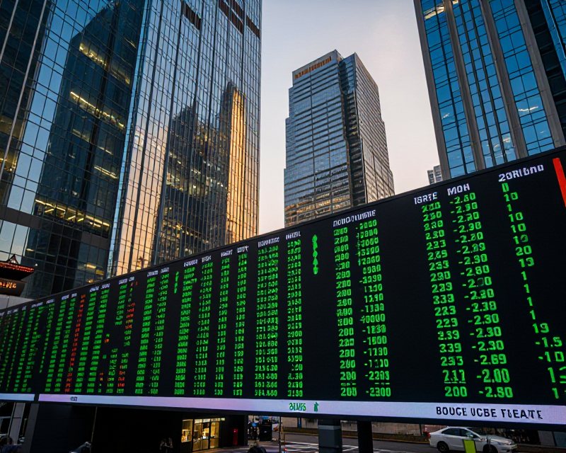 Financial District at Twilight