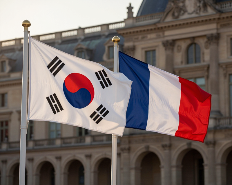Symbolic Diplomacy between Korea and France