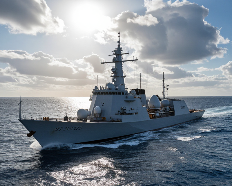 South Korean Navy Destroyer in RIMPAC