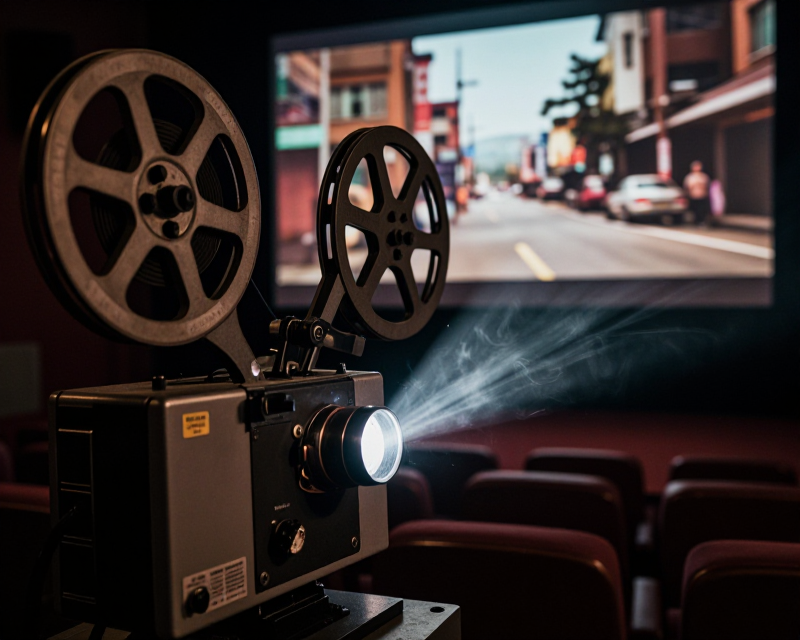 Cinematic Film Projection