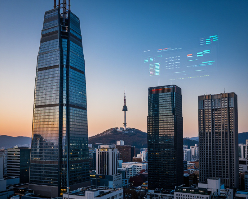 Seoul Cityscape at Dawn