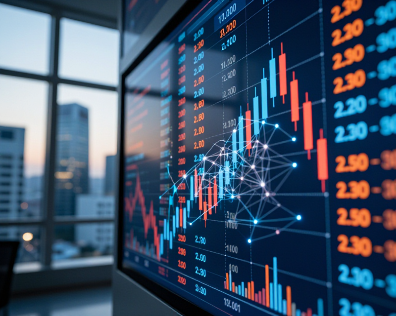 Digital Stock Market Visualization